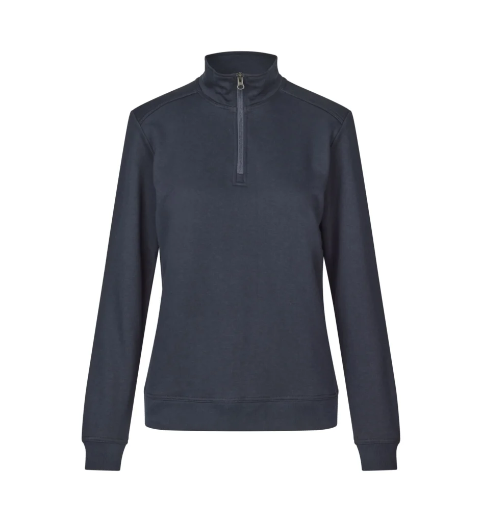 PRO Wear CARE sweat | ubørstet | ¼ zip | dame