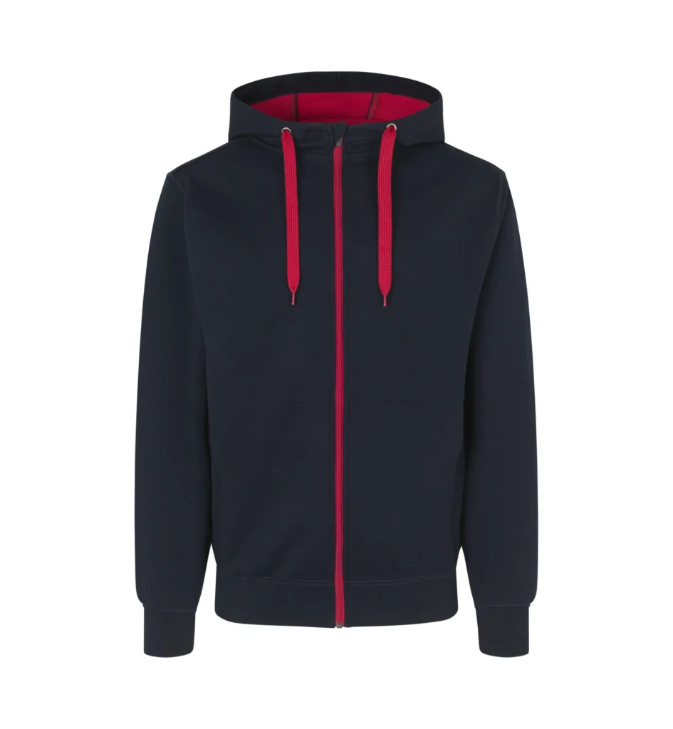 Sweat cardigan | bonded