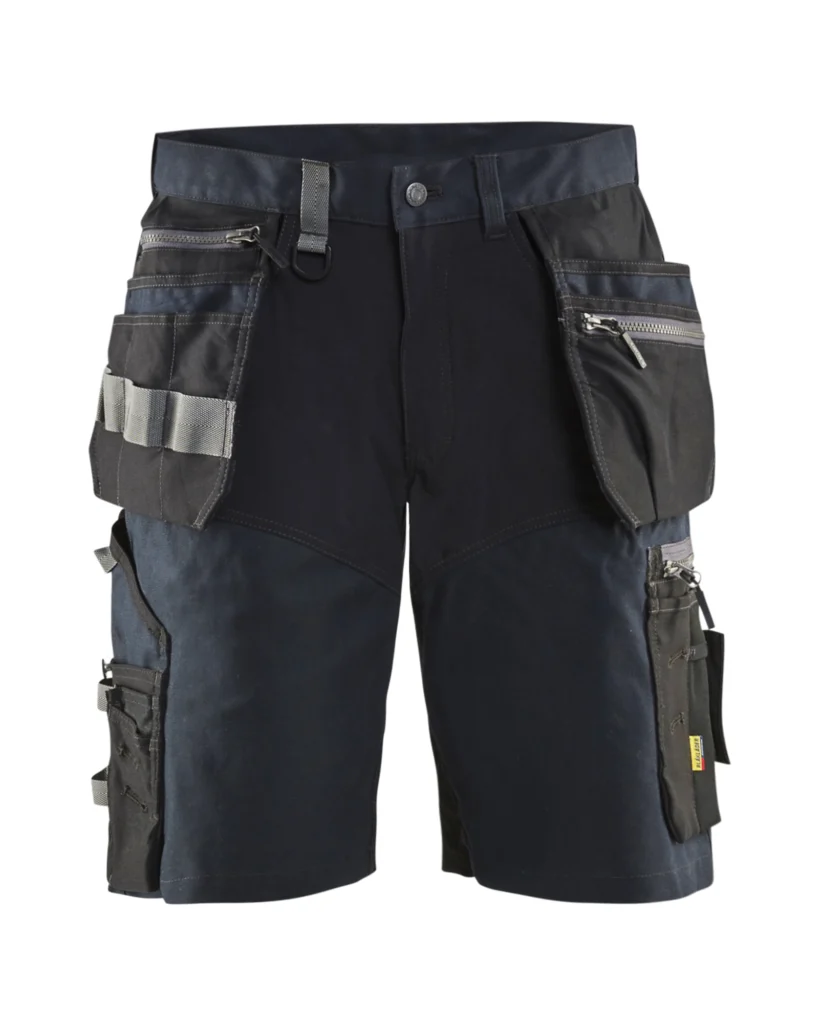 Håndværker Shorts med stretch