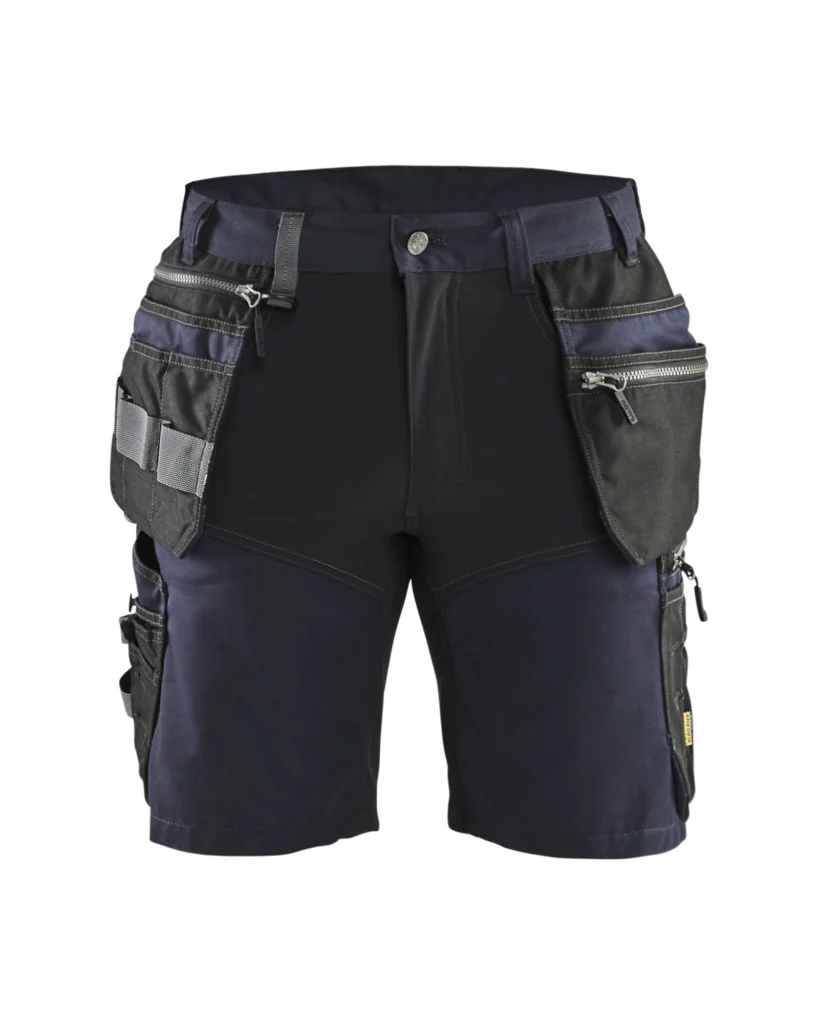 Håndværker Shorts med stretch