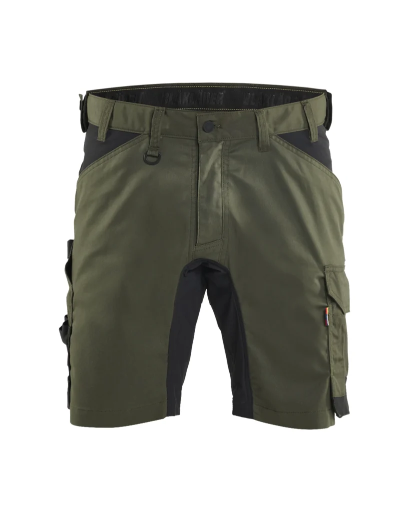 Håndværker Shorts med stretch