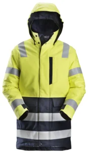 ProtecWork, flammehæmmende High-Vis vinterparka, klasse 3