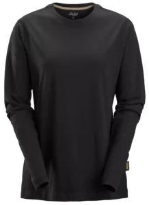 Dame T-shirt med lange ærmer