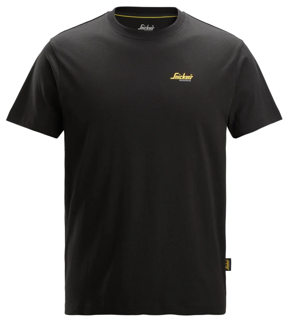 T-shirt med lille logo