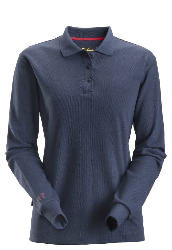 ProtecWork, flammehæmmende dame polo shirt langærmet