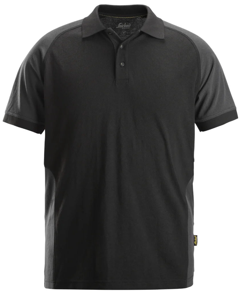 Tofarvet polo shirt