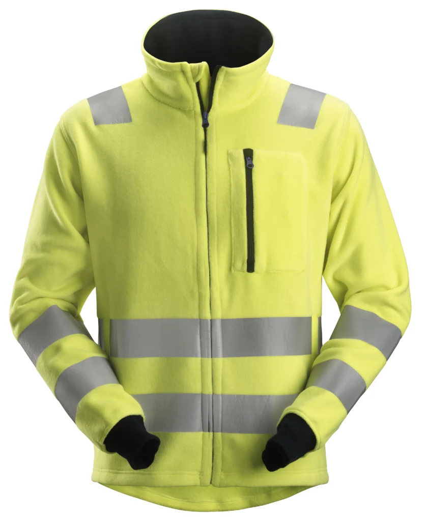 ProtecWork, flammehæmmende High-Vis fleecejakke, klasse 3