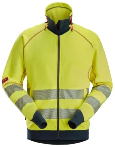 ProtecWork, High-Vis lysbuebeskyttende trøje med gennemgående lynlås, klasse 3/2