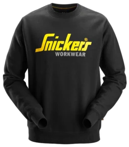 Klassisk sweatshirt med logo