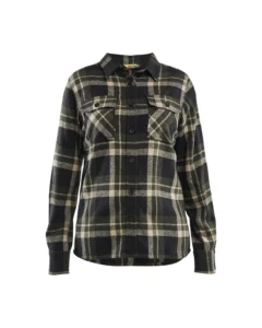 Dame Flannel Skjorte