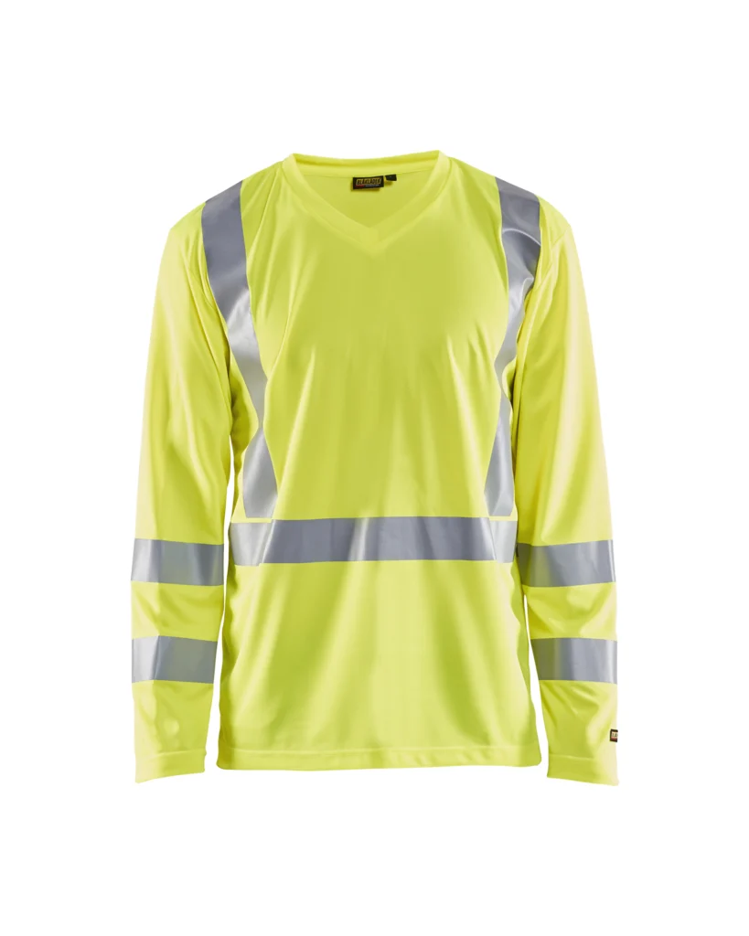 High Vis UV T-shirt lang ærme