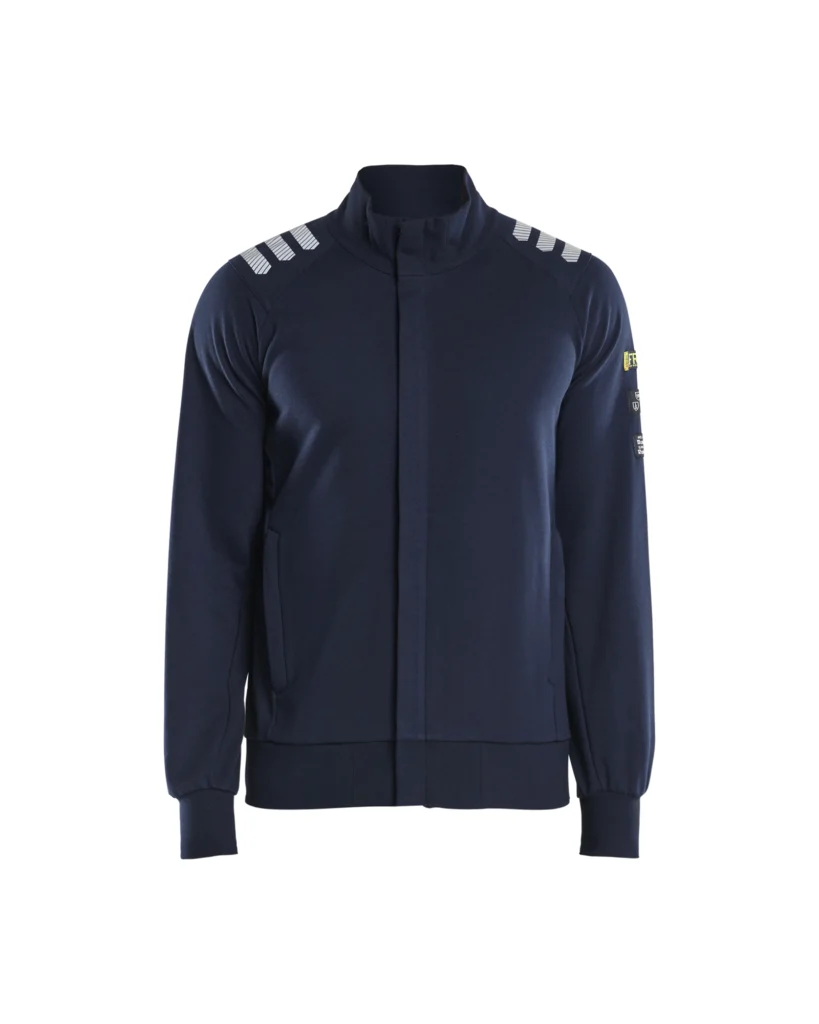 Flammehæmmende Sweatshirt Full Zip Inherent