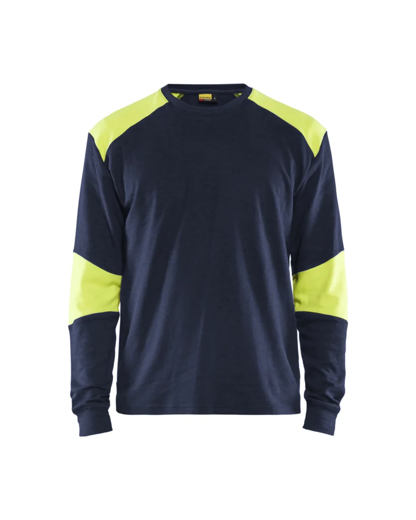 Flammehæmmende T-Shirt Lang Ærme Inherent