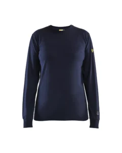 Dame Flammehæmmende T-Shirt Lang Ærme