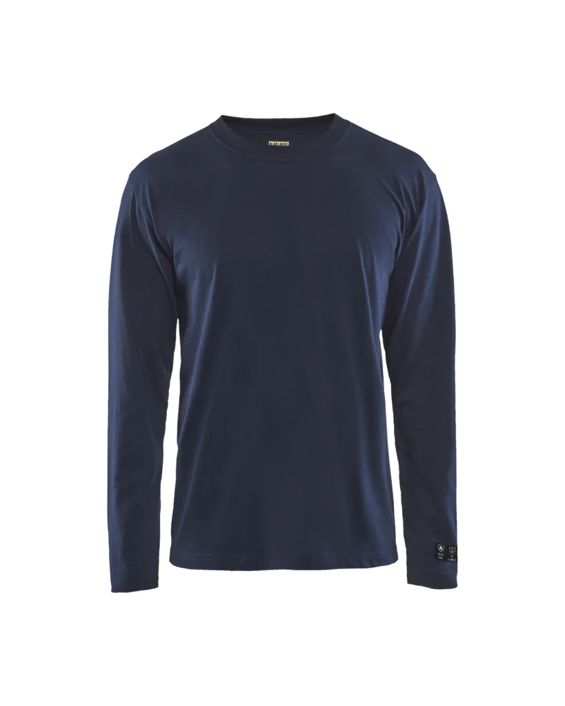 Flammehæmmende T-Shirt Lang Ærme Inherent