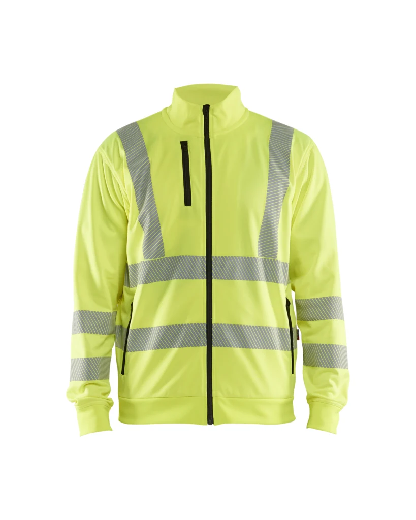 High vis Sweatshirt Full zip