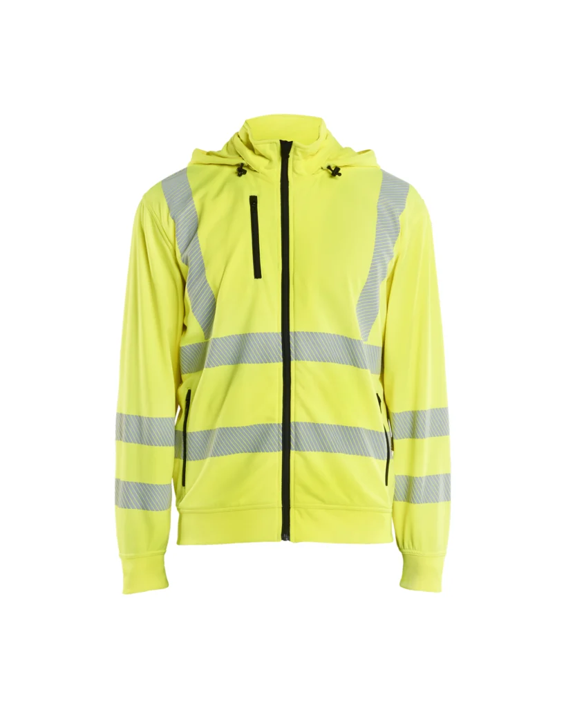 High Vis Sweatshirt med aftagelig hætte