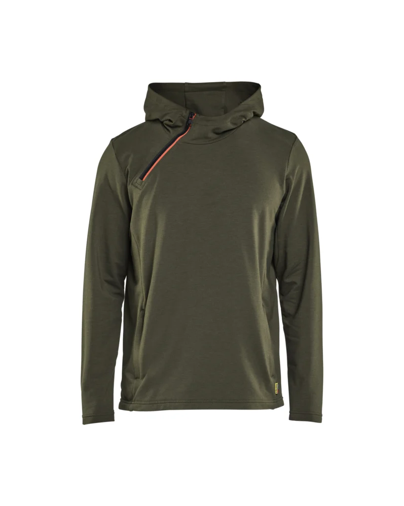 Hættetrøje Half Zip