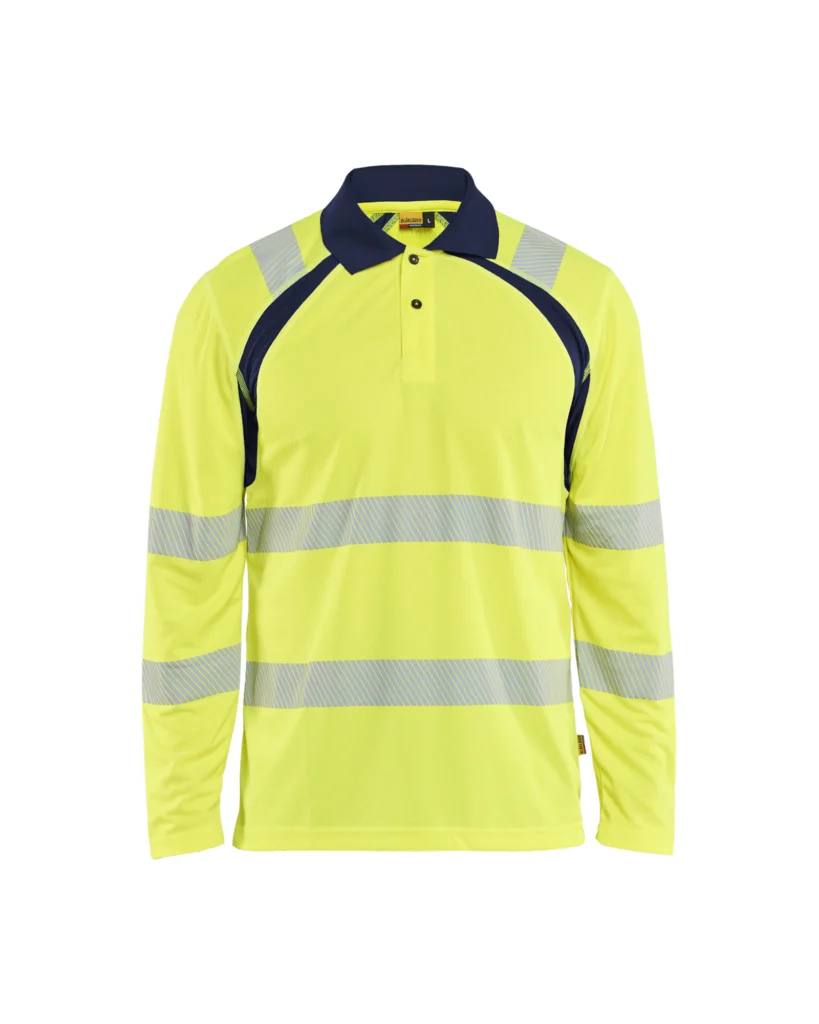 High Vis UV Polo Lang Ærme