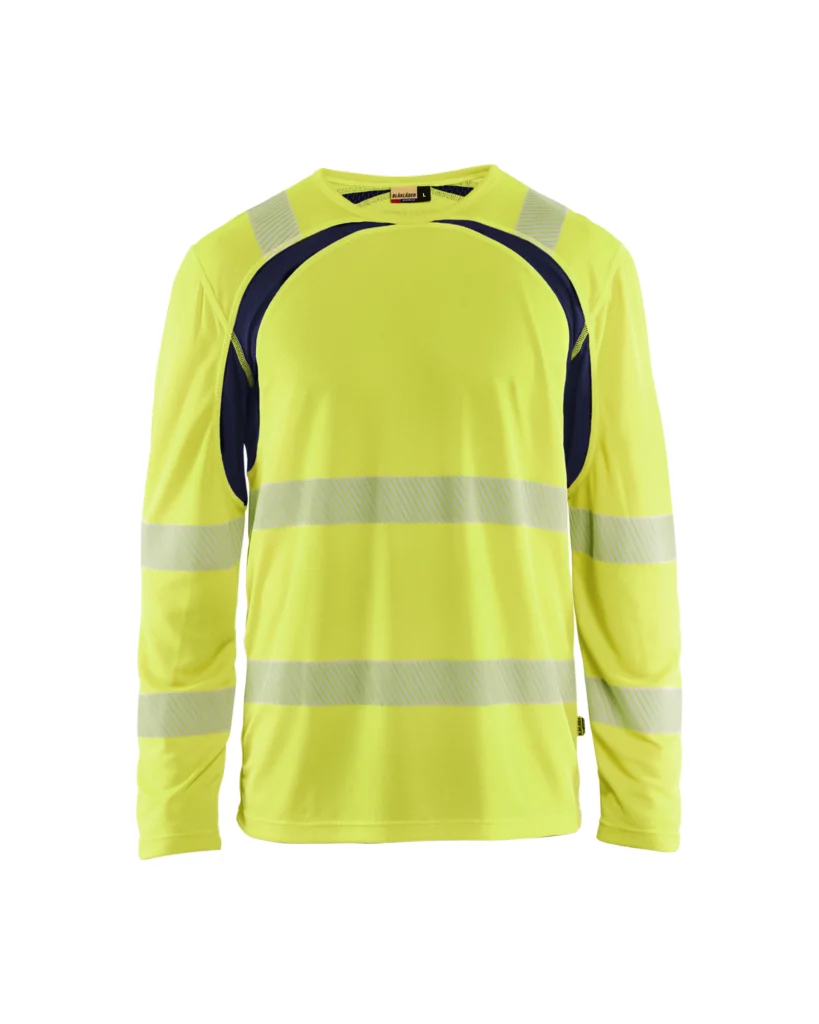 High Vis t-shirt lang ærme