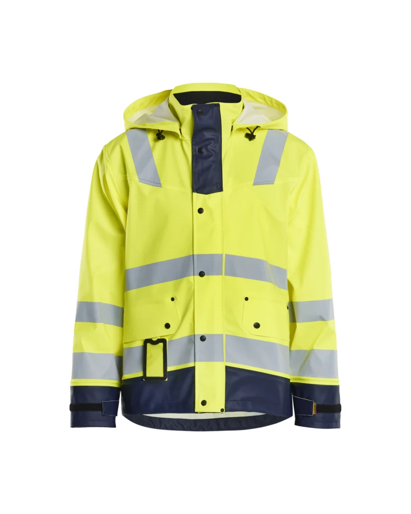 High Vis Regnjakke Level 2