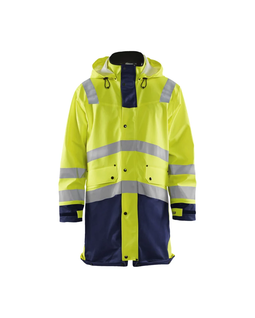 High Vis regnjakke Level 3
