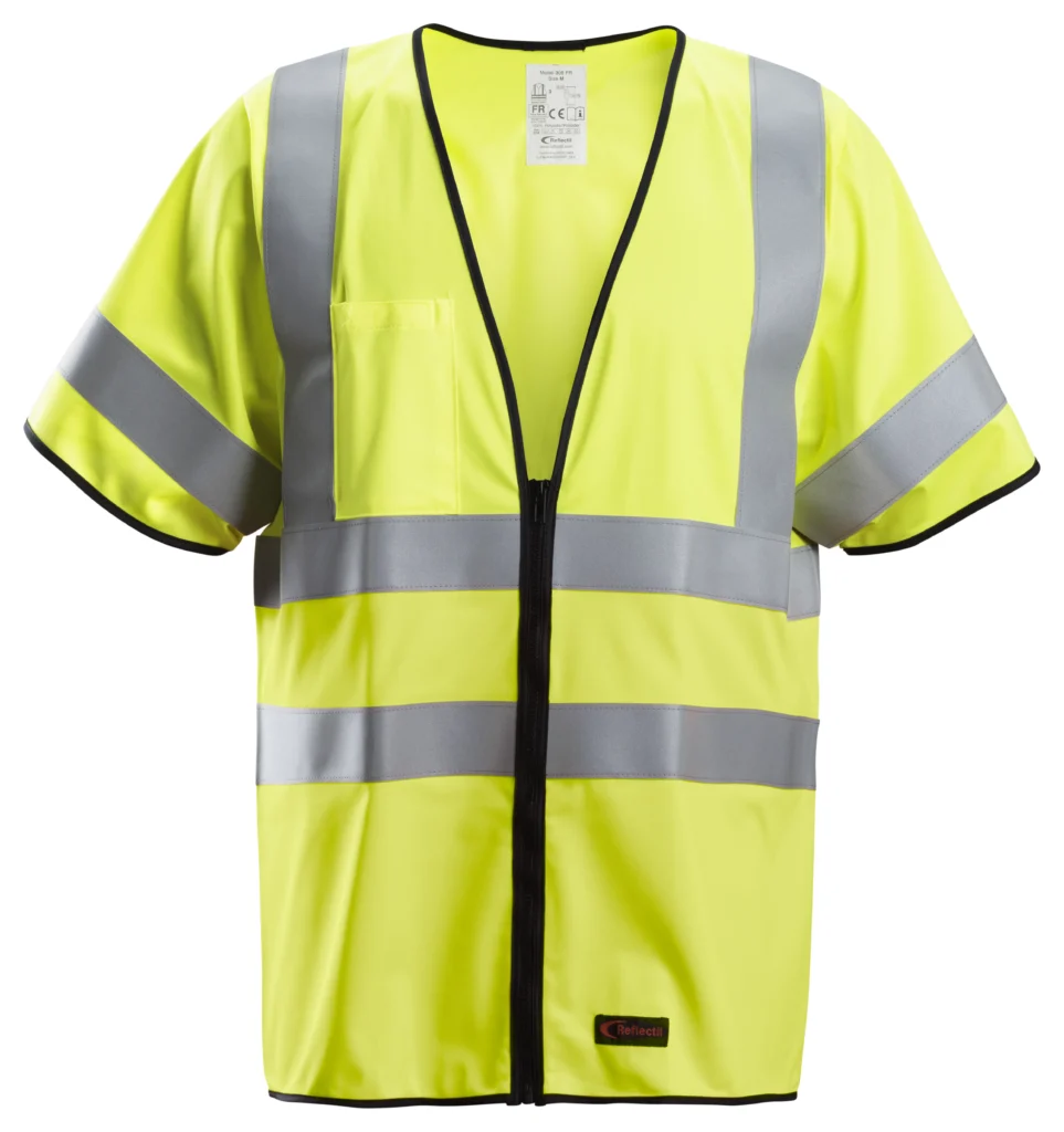 ProtecWork, flammehæmmende High-Vis vest, klasse 3/2