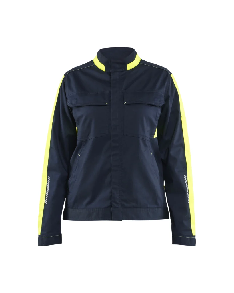 Dame industrijakke stretch