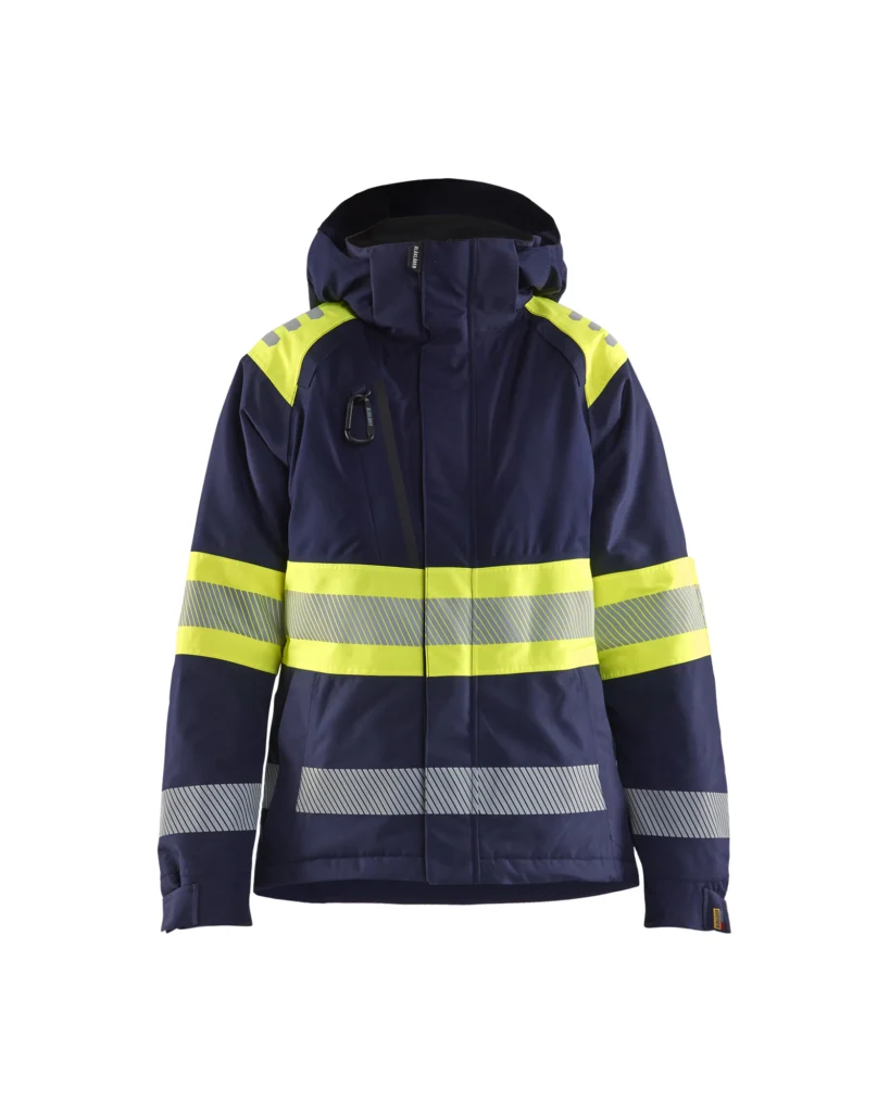 Dame High Vis Vinterjakke