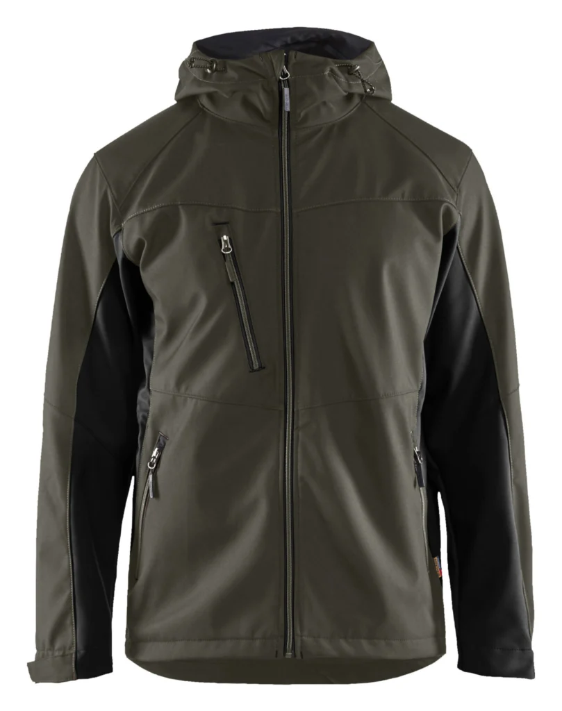 Softshell Jakke med hætte