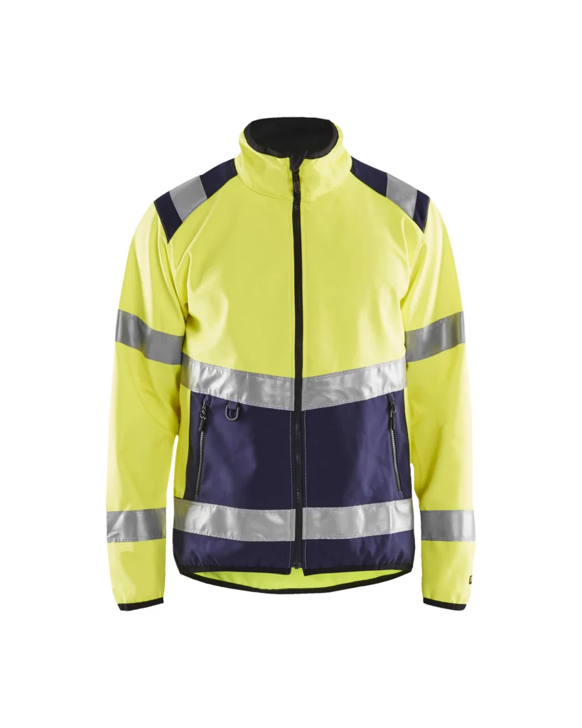 High Vis Light Softshell Jakke