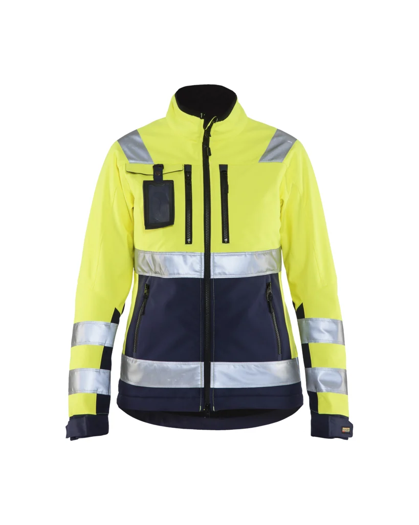 Dame High Vis Softshell Jakke