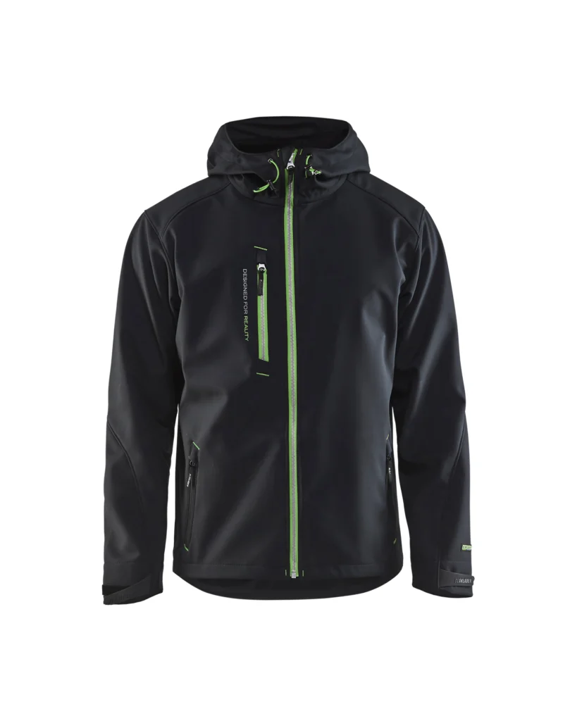 Softshell Jakke med hætte