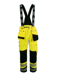 4-vejs stretch Hi-Vis skalbukser i åndbar og slidstærk kvalitet