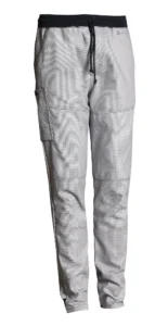 Unisex-buks, Pull- on - Sort-hvid Pepita