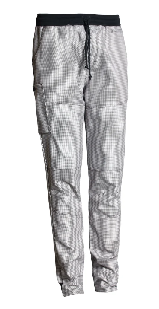 Unisex-buks, Pull- on - Sort-hvid Pepita
