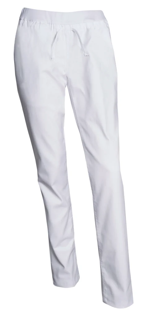 Unisex buks Pull-on  - Hvid