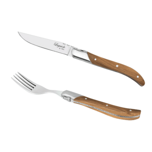 Laguiole By Hâws Steak bestiksæt 12 dele, Oliven