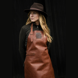 Laguiole By Hâws Buffalo Apron Full Grain - Cognac