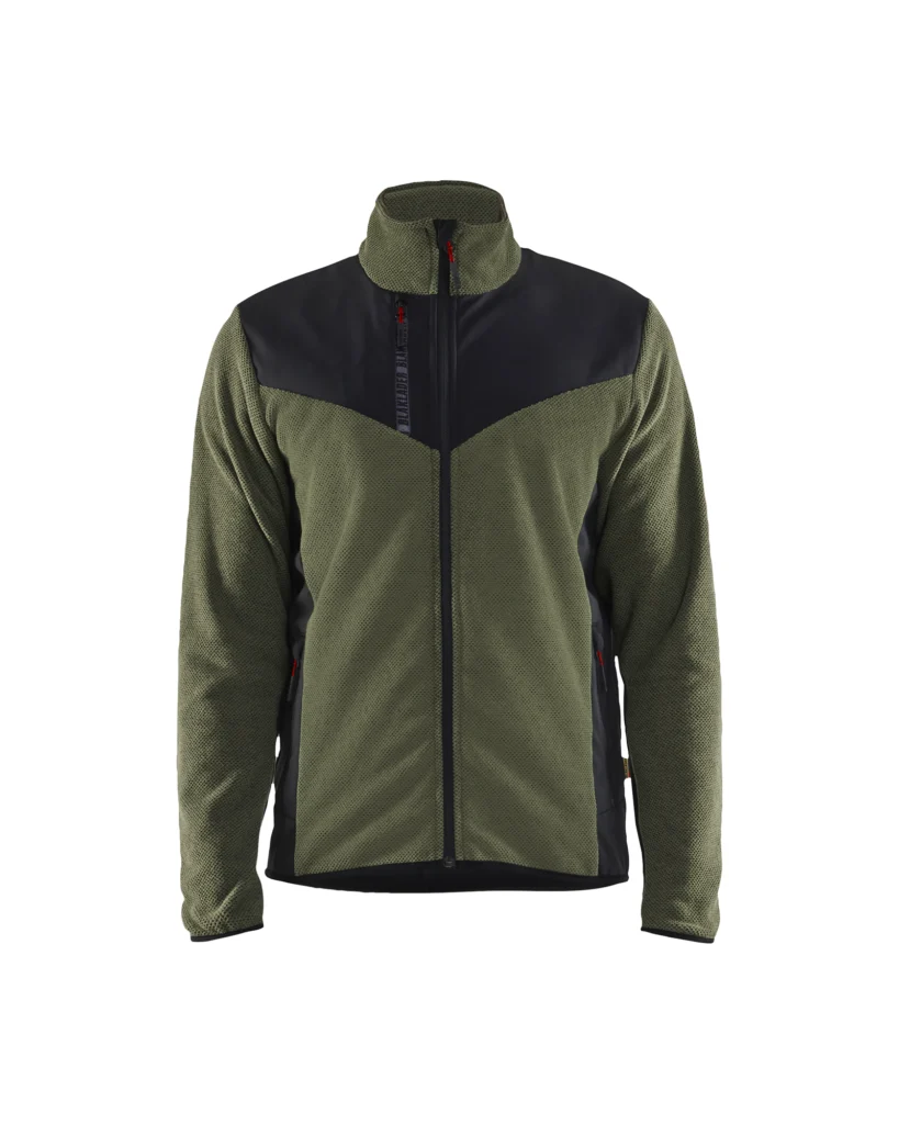 Strikket Jakke med Softshell
