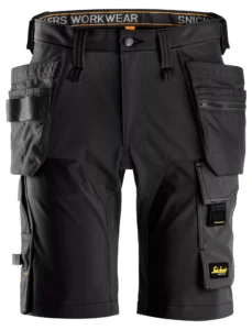 AllroundWork, shorts i 4-vejs stretch med hylsterlommer