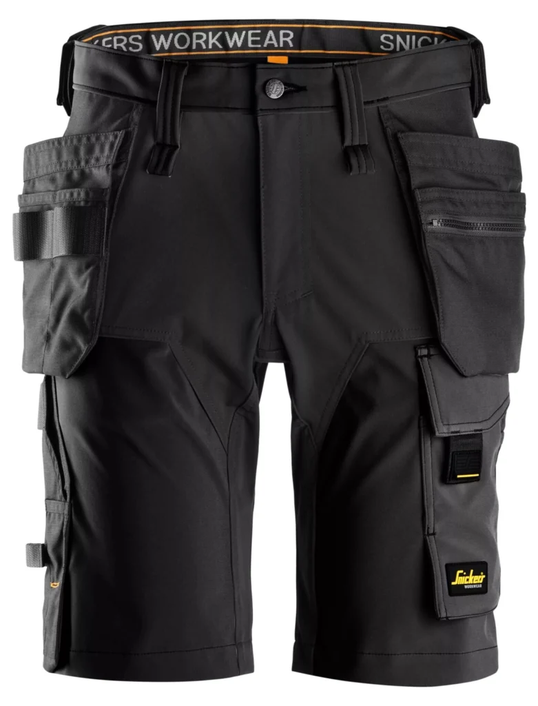AllroundWork, shorts i 4-vejs stretch med hylsterlommer