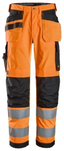 High-Vis bukser med hylsterlommer Klasse 2