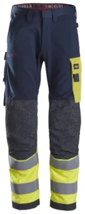 ProtecWork, flammehæmmende High-Vis arbejdsbukser, klasse 1
