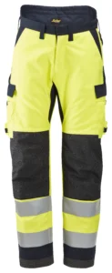 ProtecWork, flammehæmmende High-Vis vinterbukser, klasse 2