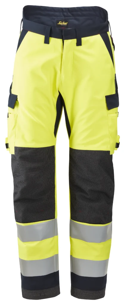 ProtecWork, flammehæmmende High-Vis vinterbukser, klasse 2