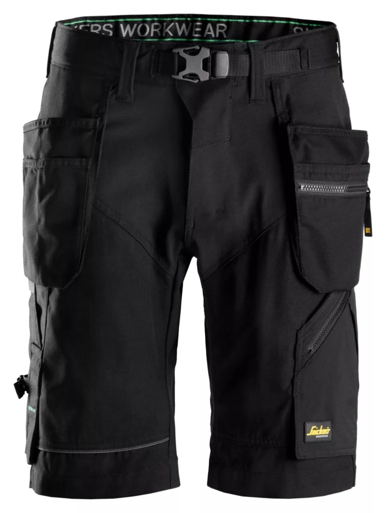 FlexiWork, shorts+ med hylsterlommer