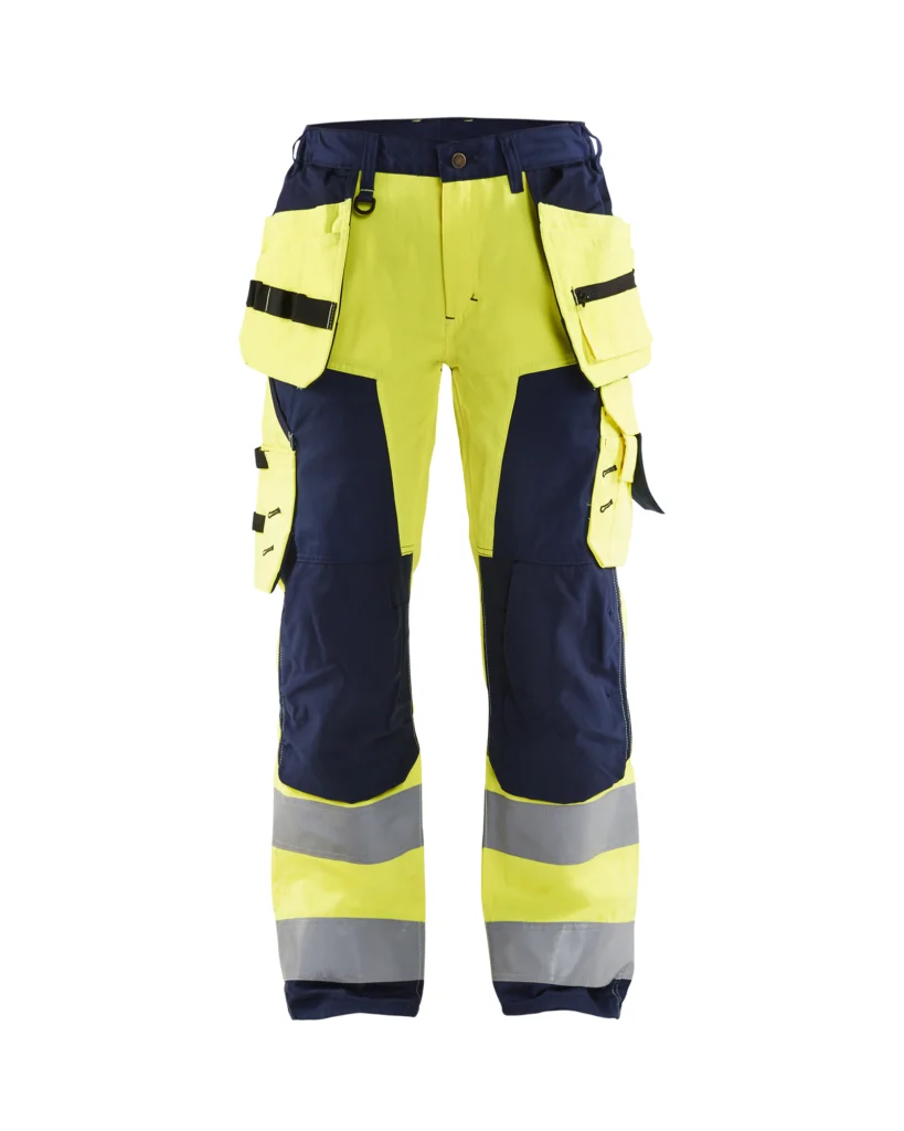 Dame High Vis Buks med Værktøjslommer