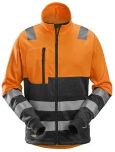 High-Vis trøje med lang lynlås, klasse 2