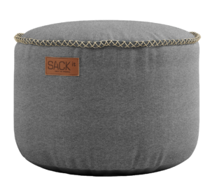SACKit RETROit Compressed Pouf - Grey Melange